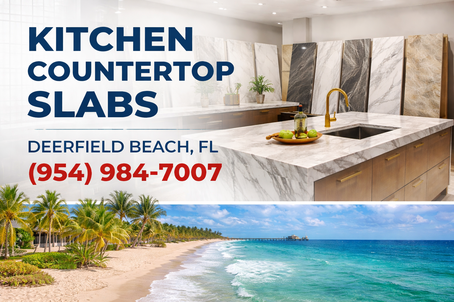 KItchen Countertop Slabs in Deerfield Beach
