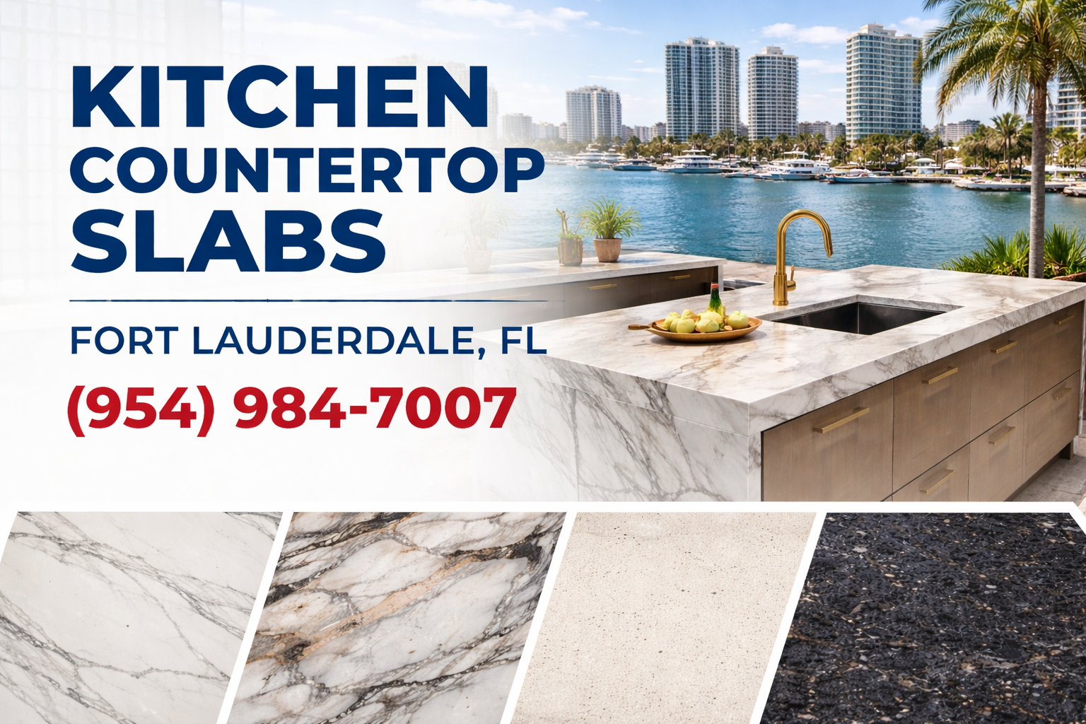 KItchen Countertop Slabs in Fort Lauderdale