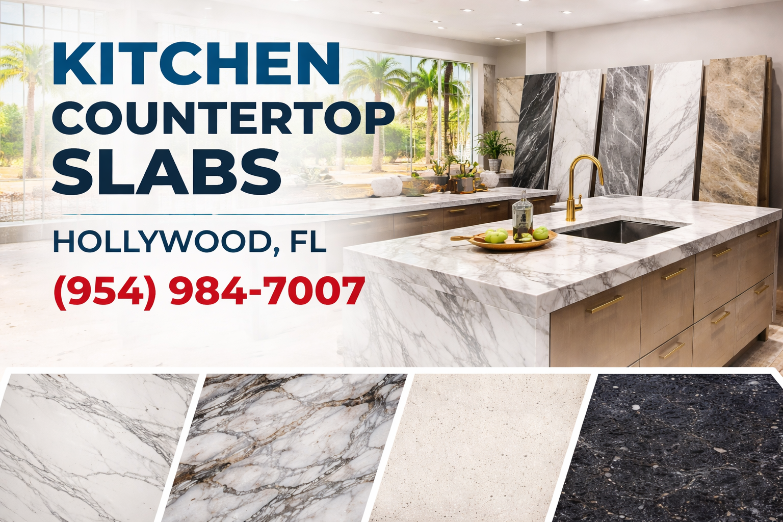 KItchen Countertop Slabs in Hollywood