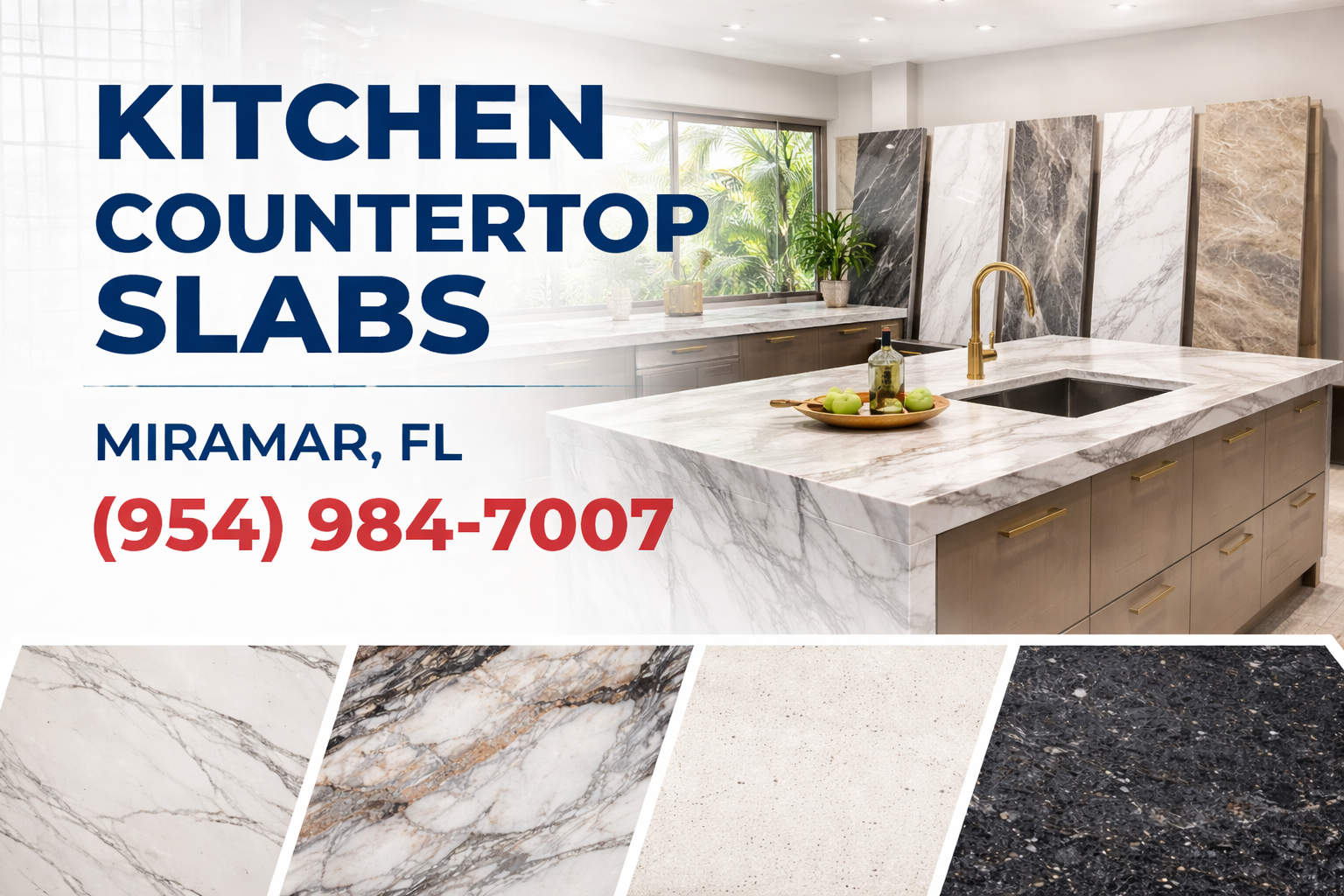 KItchen Countertop Slabs in Miramar