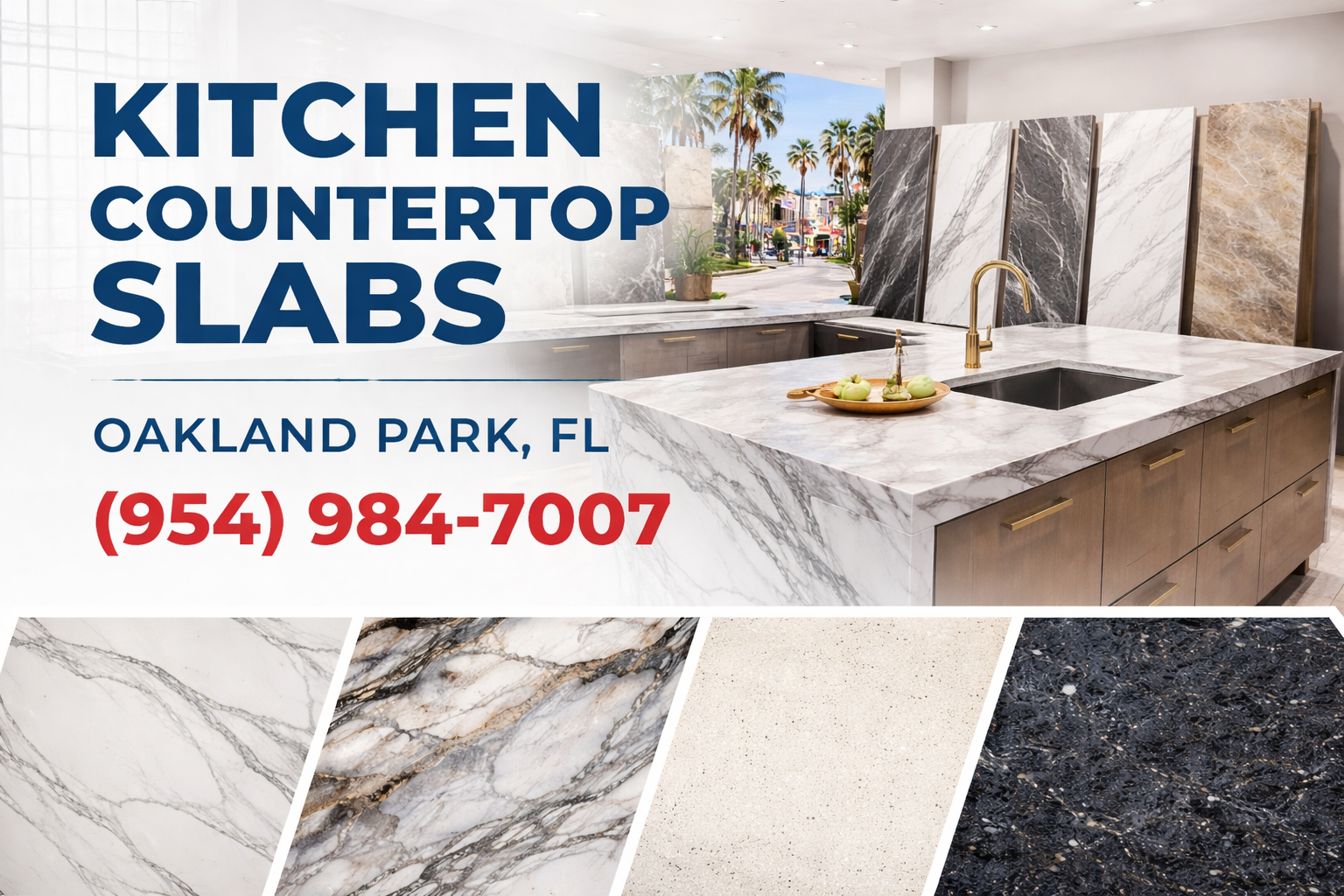 KItchen Countertop Slabs in Oakland Park