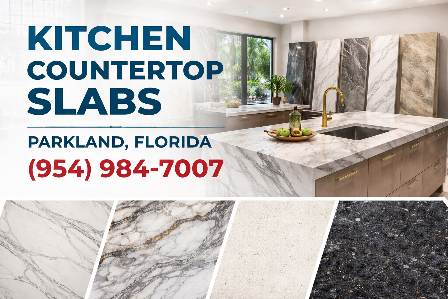 KItchen Countertop Slabs in Parkland