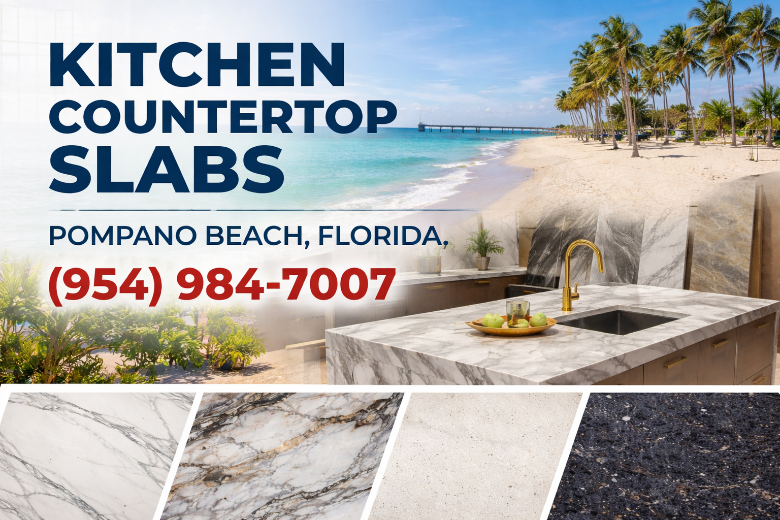 KItchen Countertop Slabs in Pompano Beach